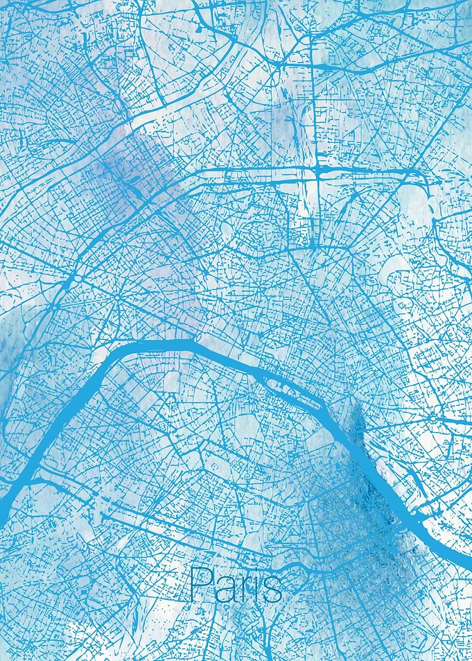 Paris map