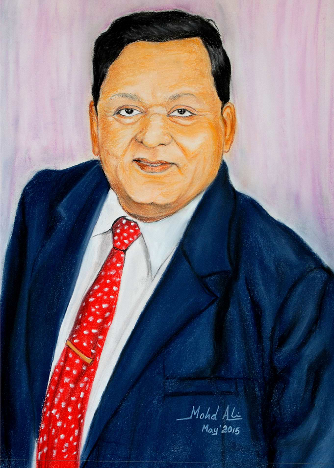 A M Naik Portrait