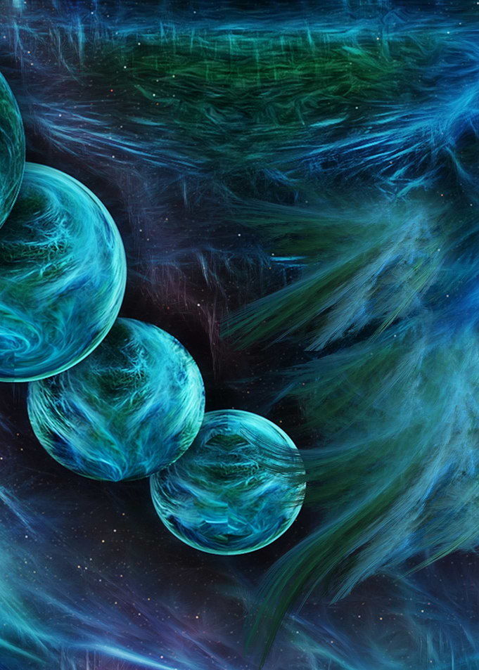 Blue Planet Fractal