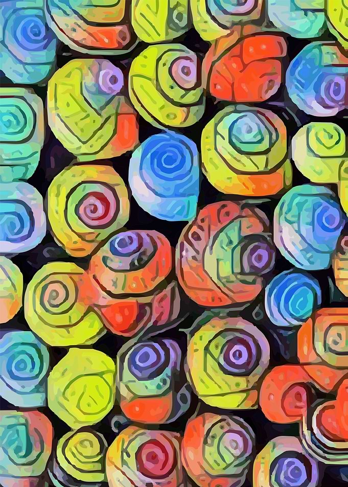 Abstract snails