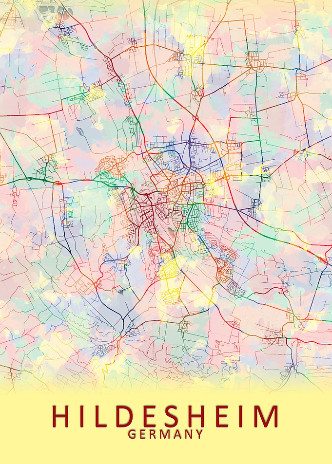 Hildesheim Germany Map