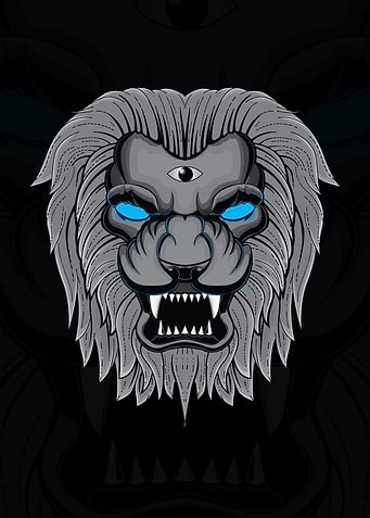 The threeeyed lion