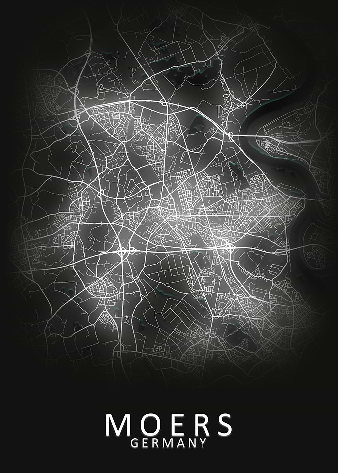 Moers Germany City Map