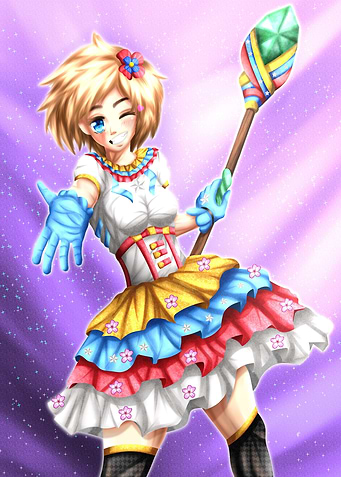 Mihaela magic girl