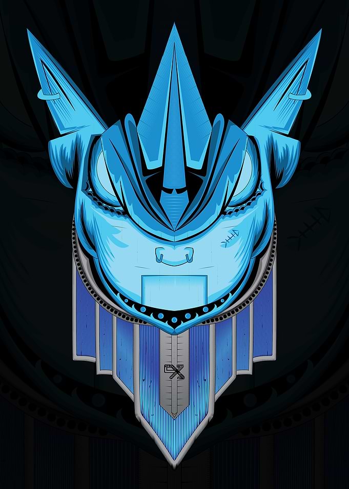 The Blue fish