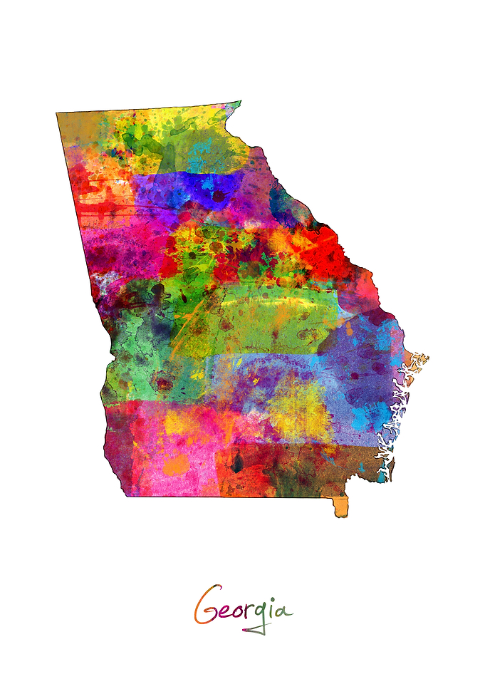 Georgia Map