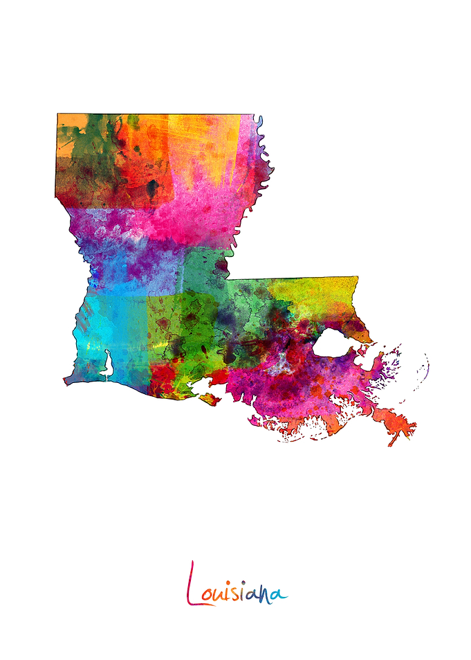 Louisiana Map