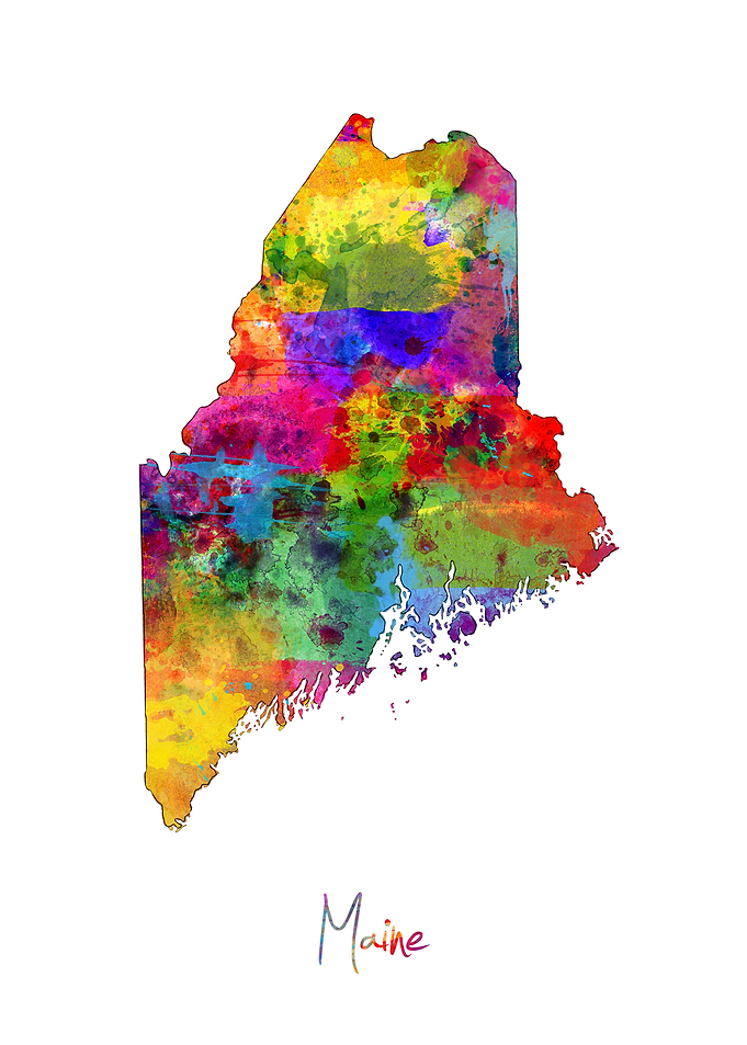 Maine Map