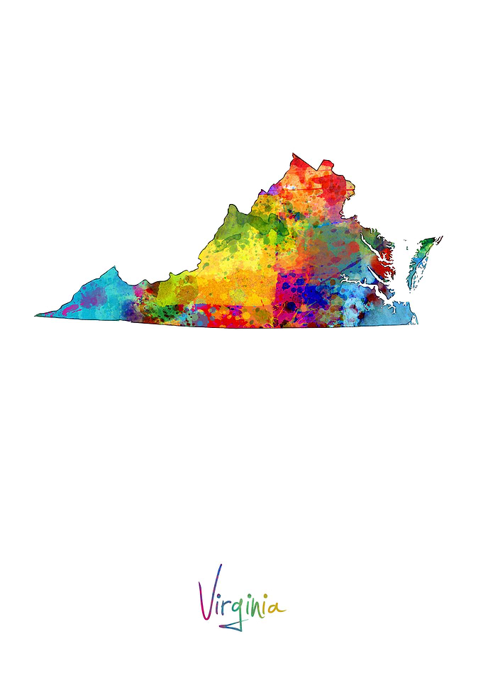 Virginia Map