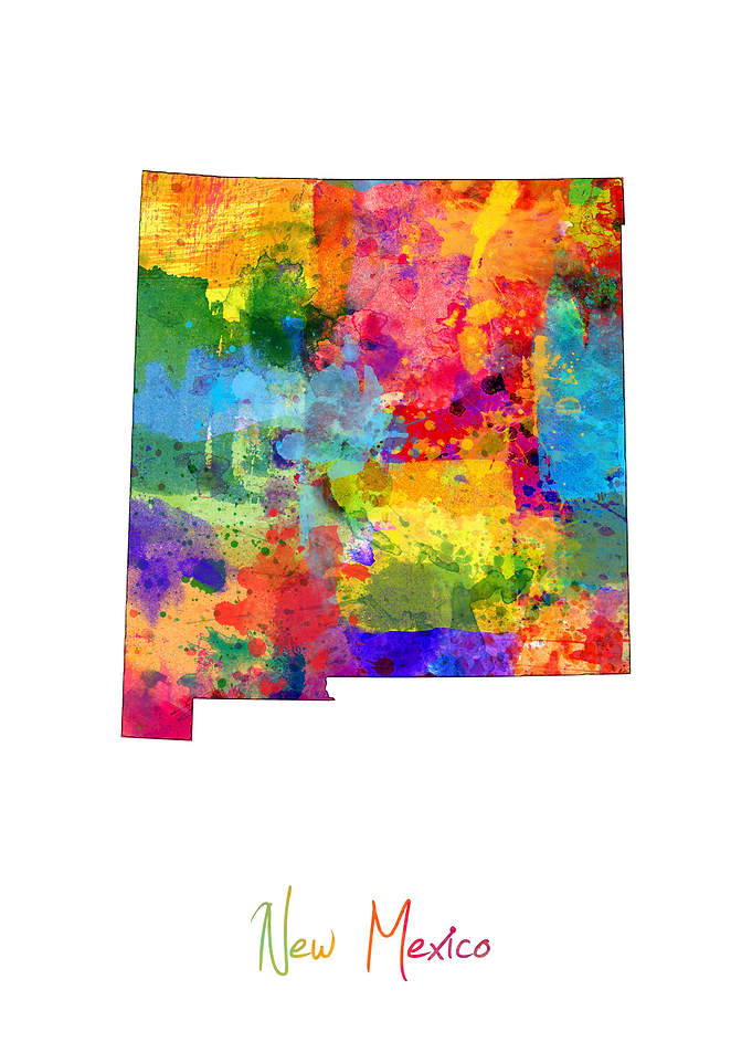 New Mexico Map