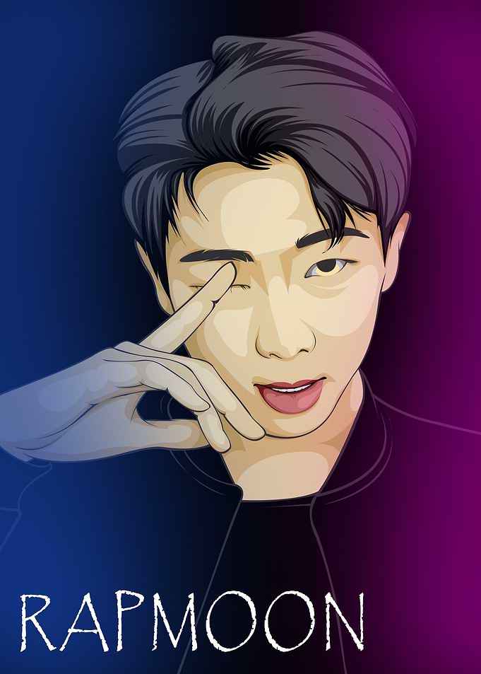 rapmoon glowing