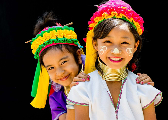 Kayan Long Neck Girls