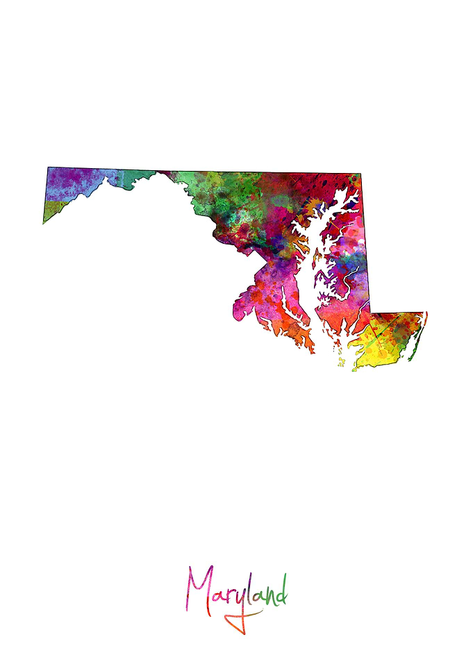 Maryland Map