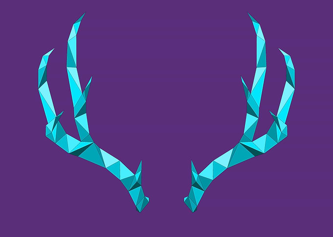 crystal antlers