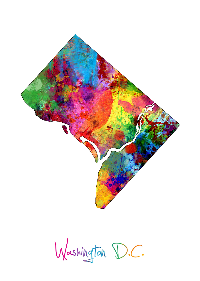 Washington DC Map
