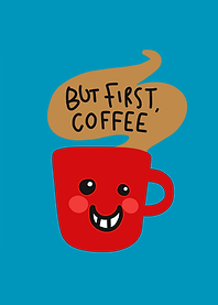 But first coffee red cup
