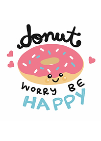 Donut worry be happy