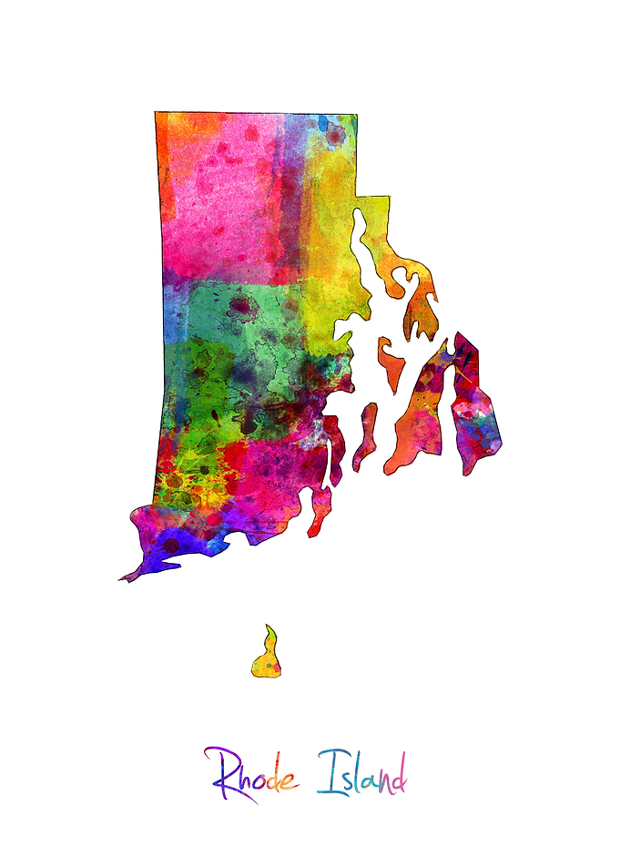 Rhode Island Map