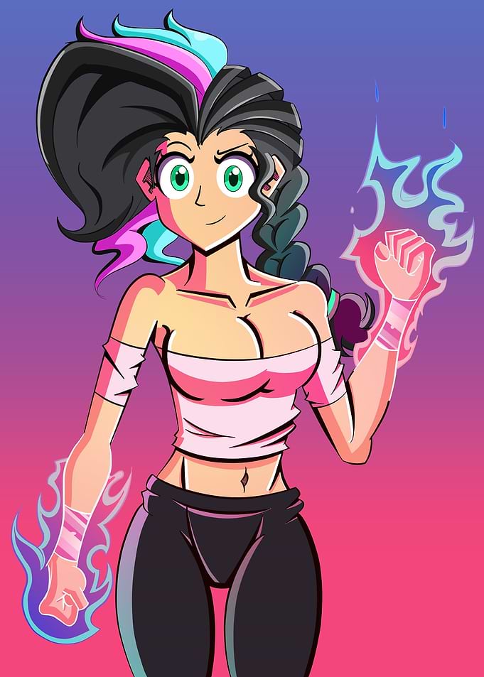 Witch of Fire Lucy