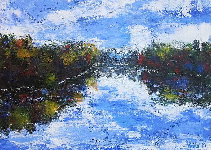 Blue river