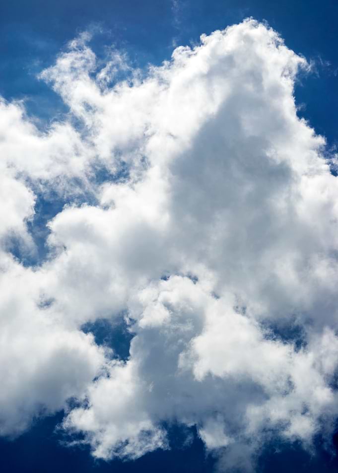 Blue sky and clouds