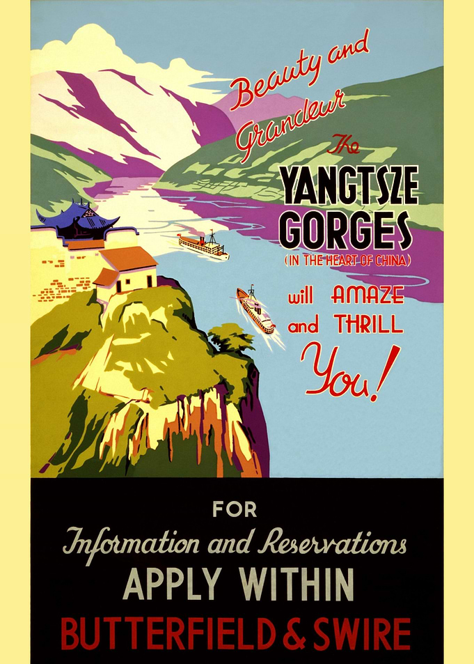 Travel Poster Yangtze