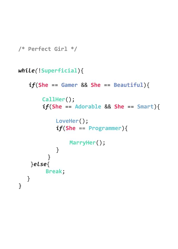Perfect Girl C++