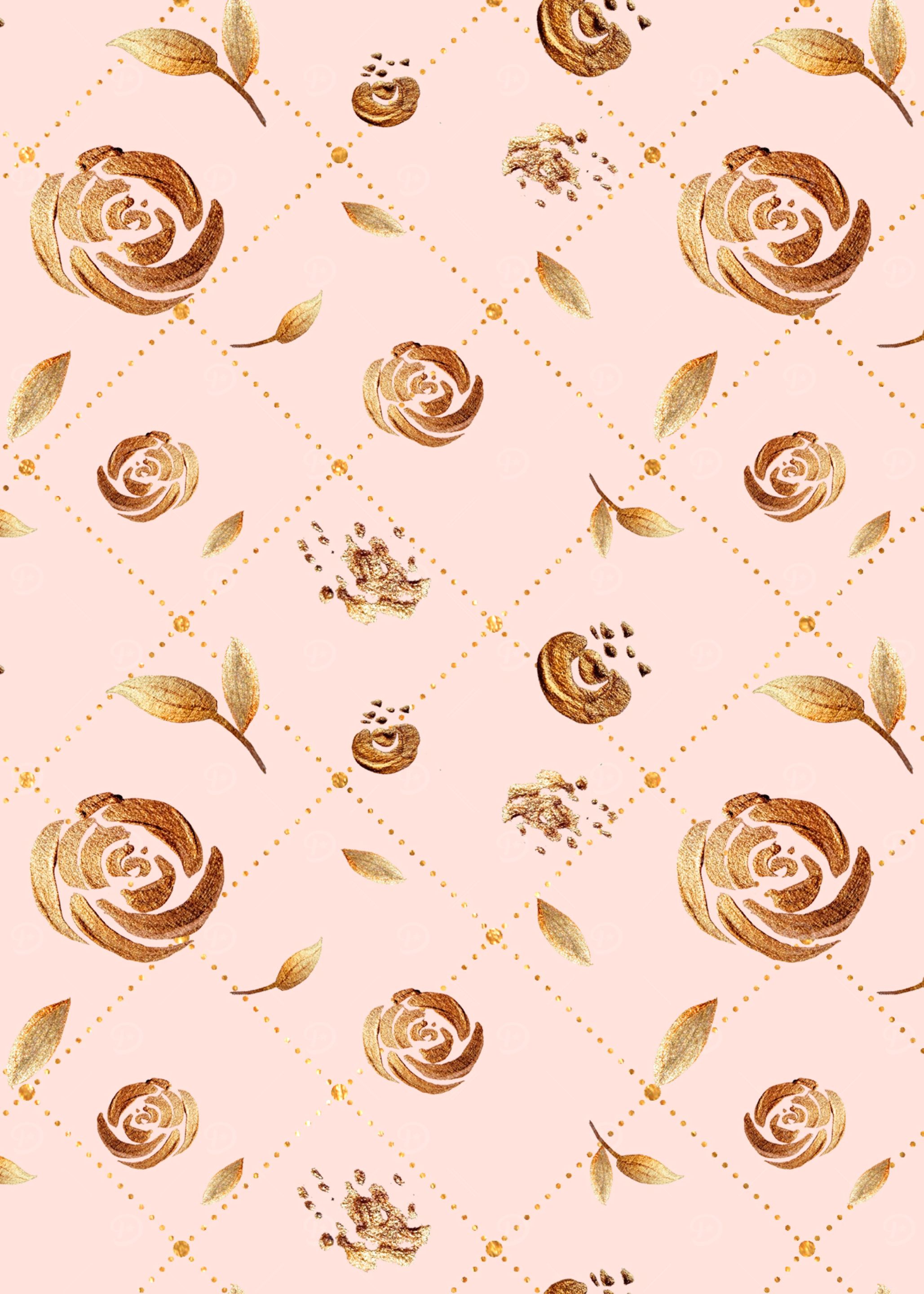 Blush Gold Pattern 06