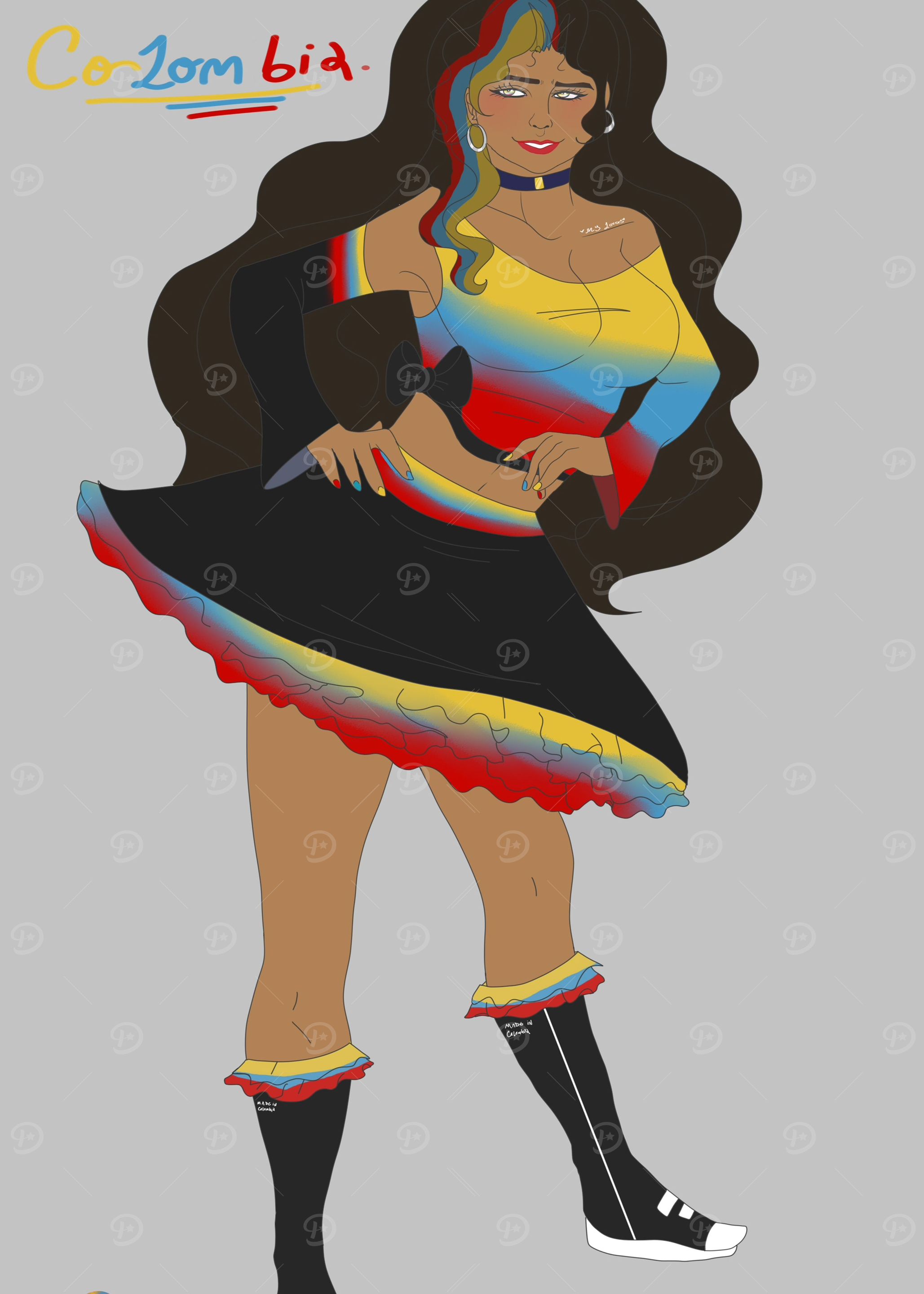 Colombia humanized 0w0