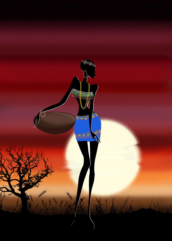 African women Zulu