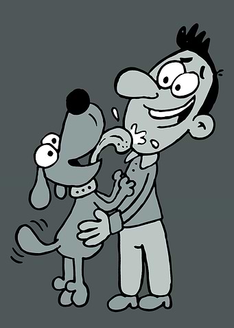 dog love