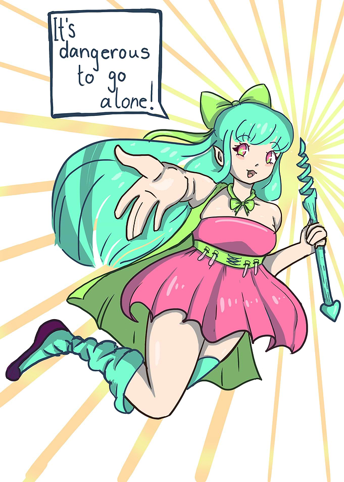 Its dangerous to go alone