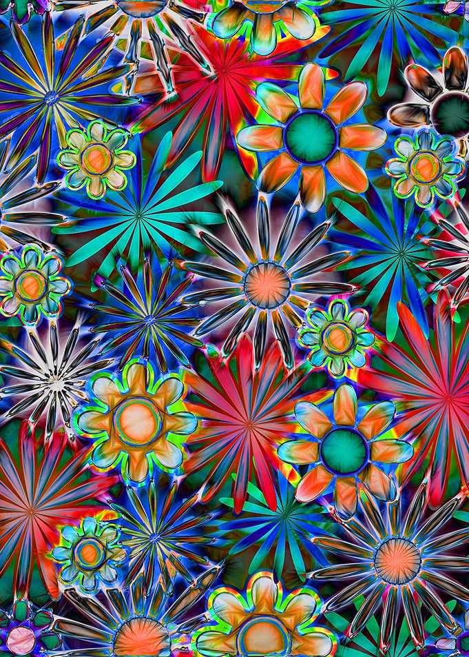 Tropical Daisies