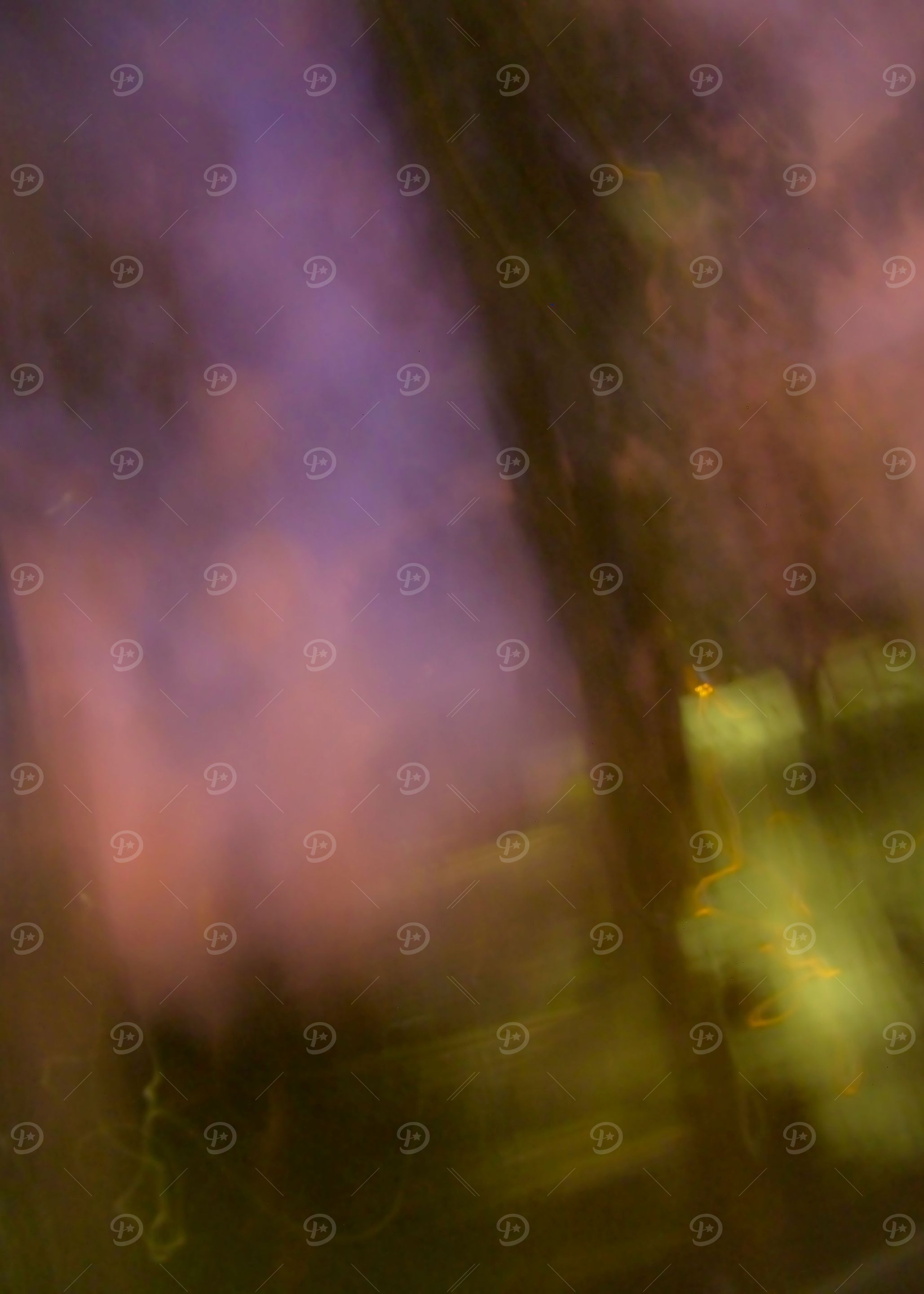 Abstract Lights in purple