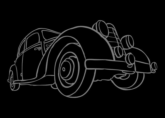 antique car