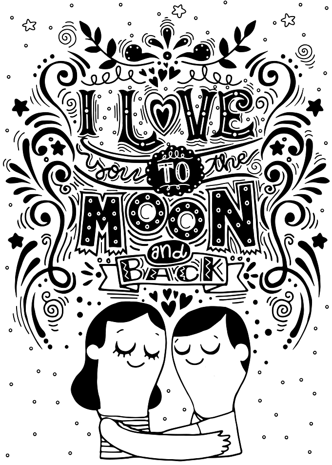 I Love U 2 The Moon n Back