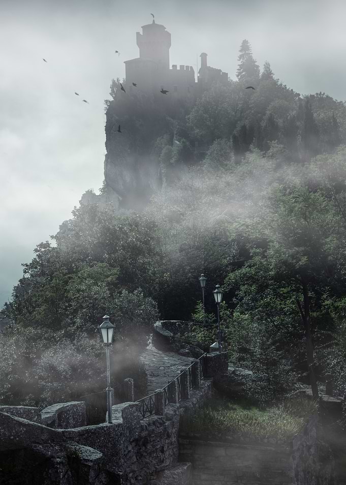 Foggy morning in SanMarino