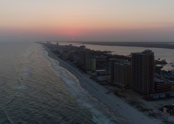 Gulf Shores Aerial View