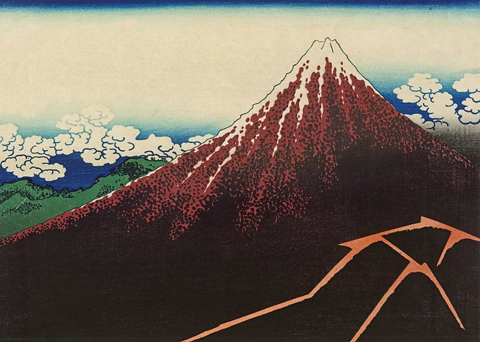 Over Mount Fuji