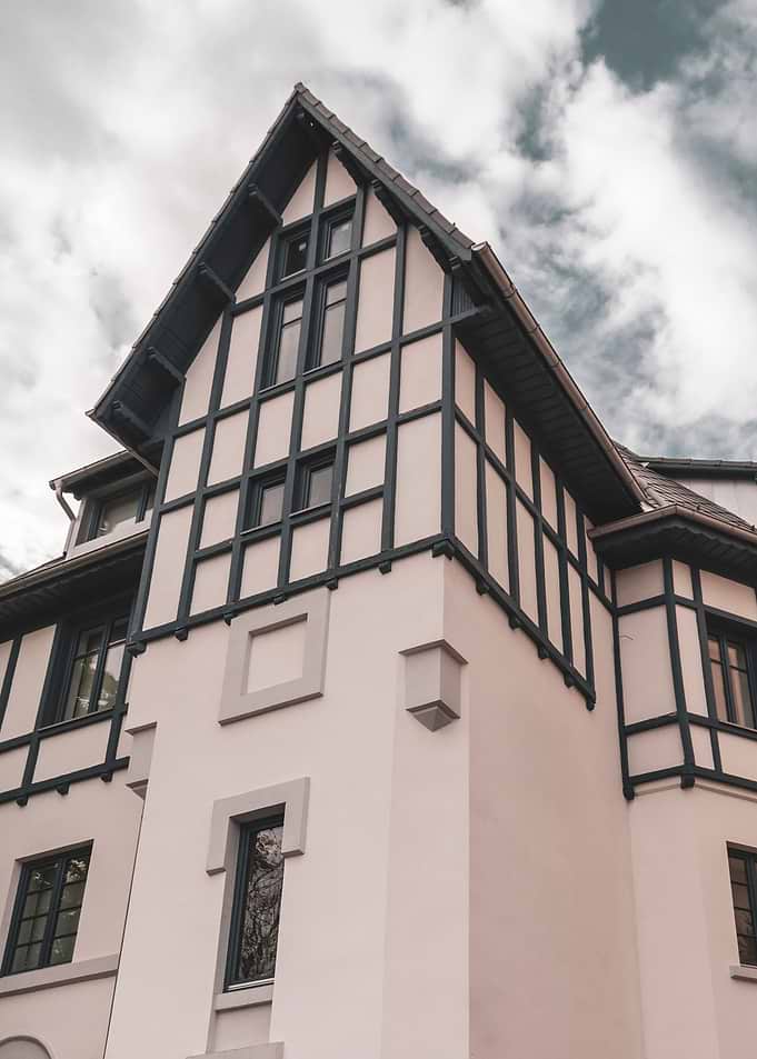 Half timbered house