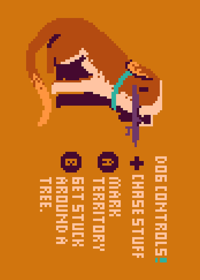 dog video game controls