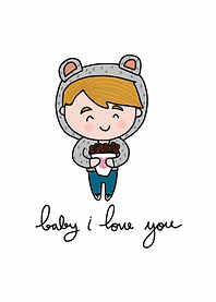 Boy baby I love you