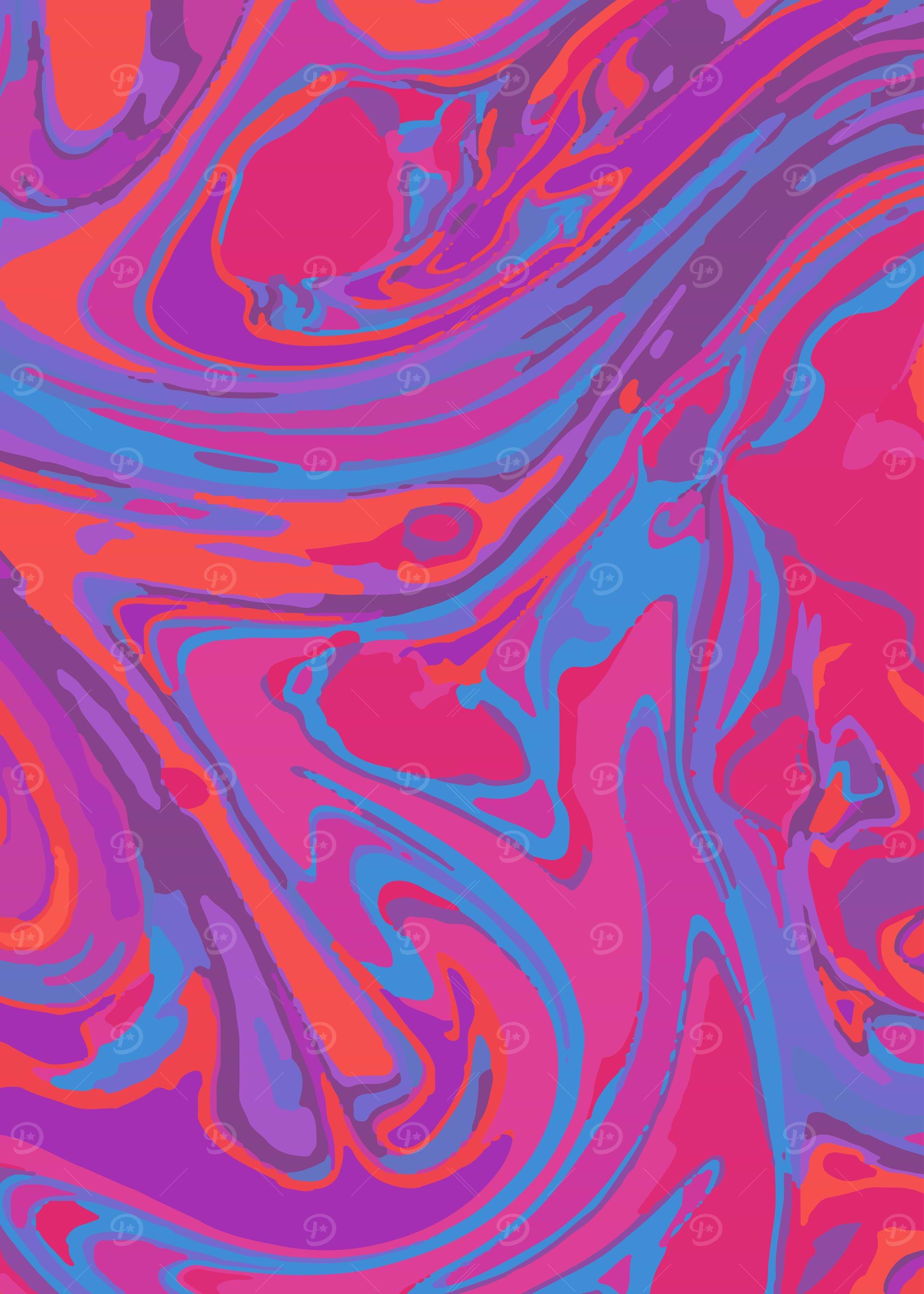 Abstract purple combo