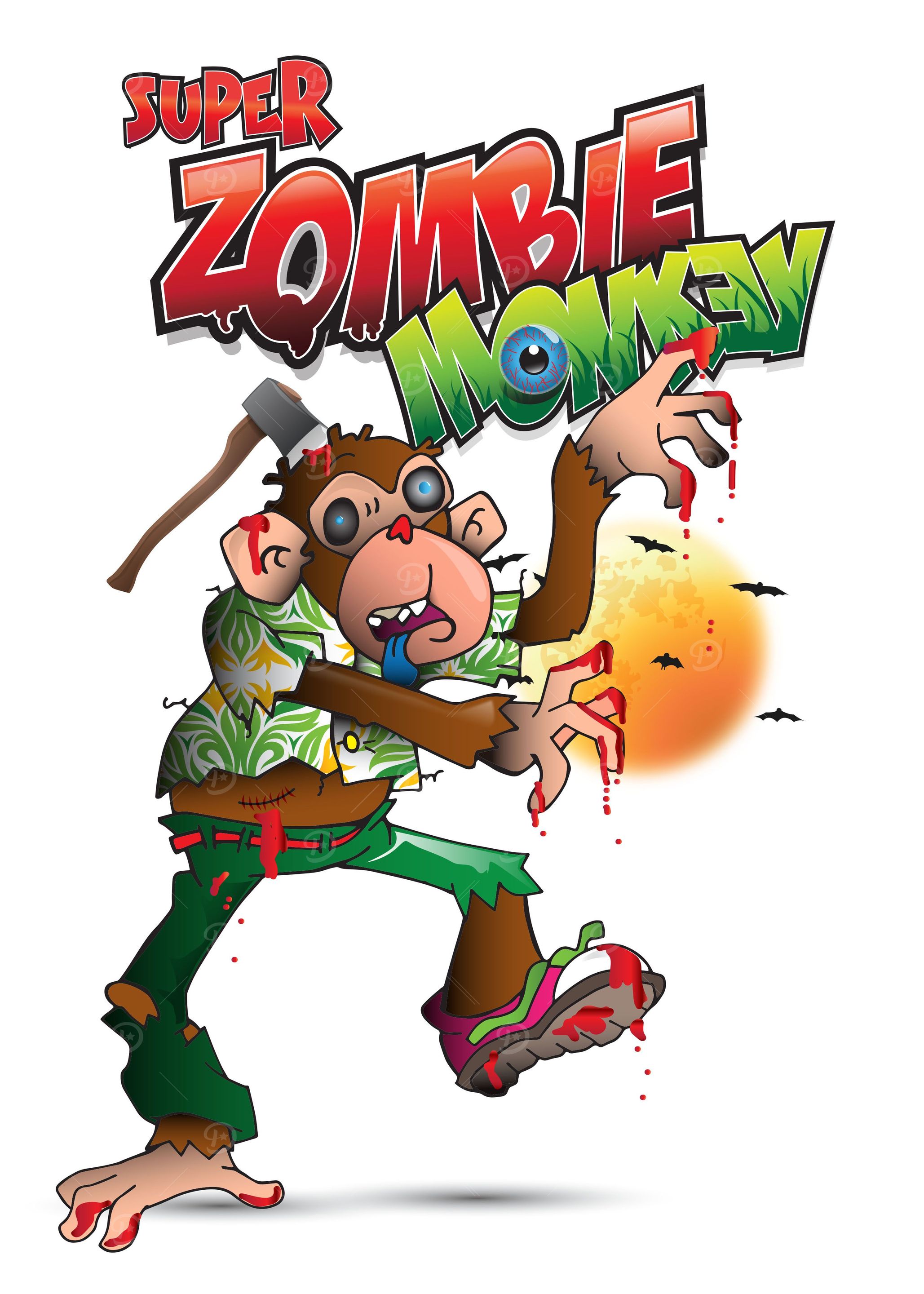 APR19 Super zombie monkey