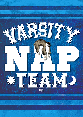 Varsity Nap Team Pet Sloth