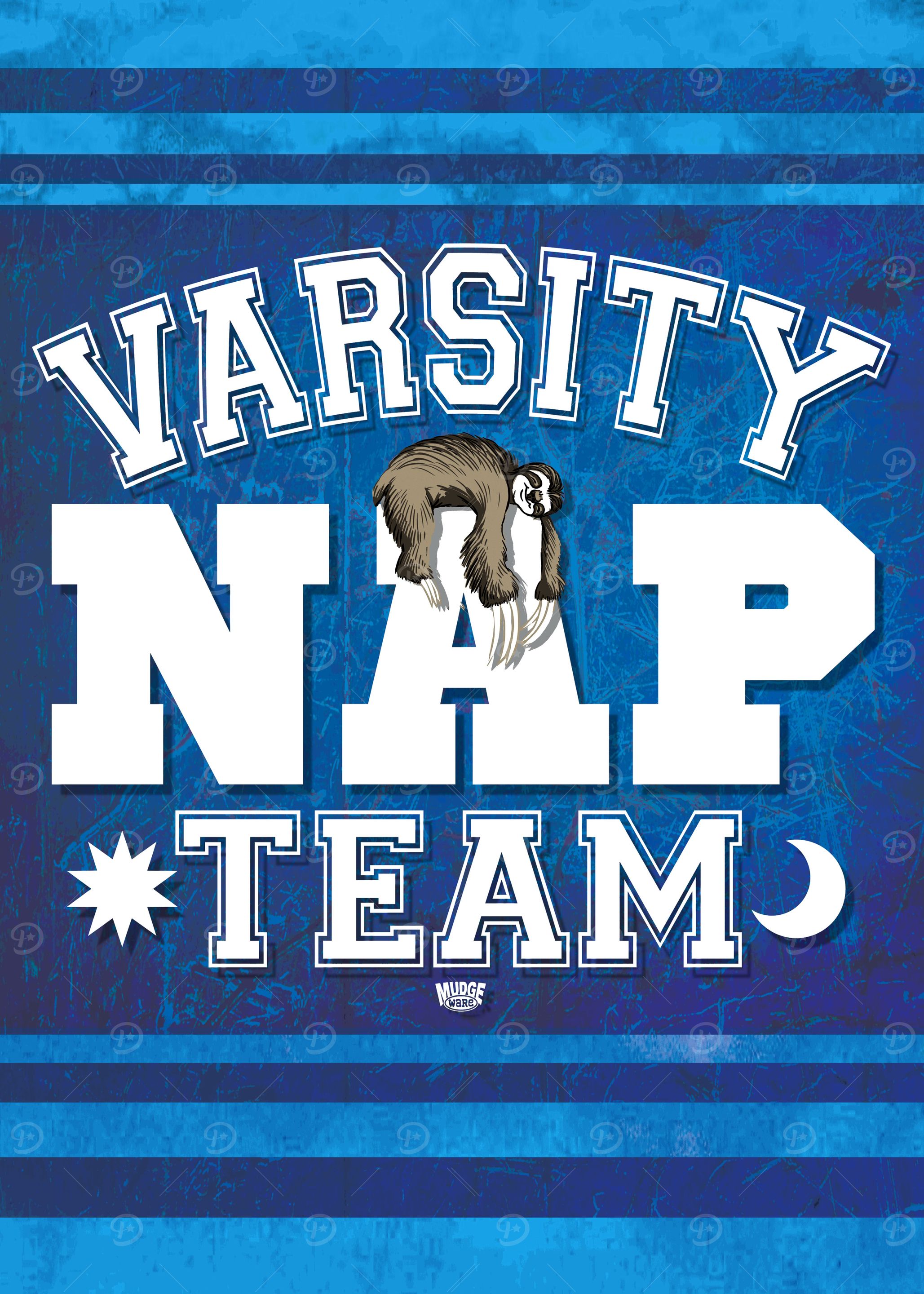 Varsity Nap Team Pet Sloth