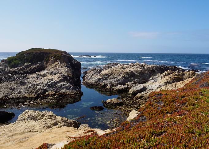 Beautiful coast California