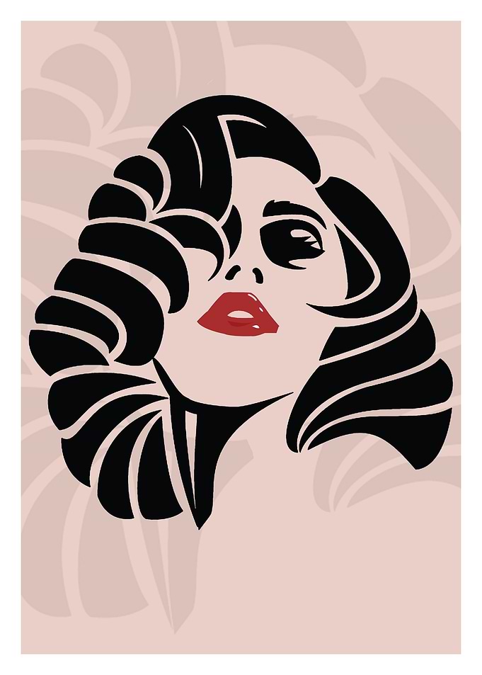 Vintage Lady Art