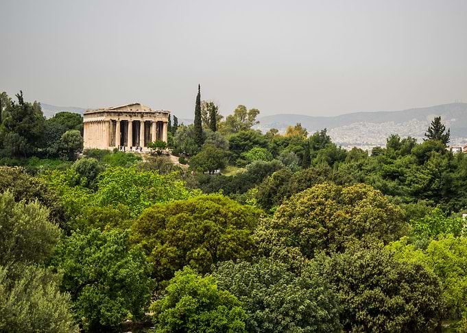 The Temple of Hephaestos