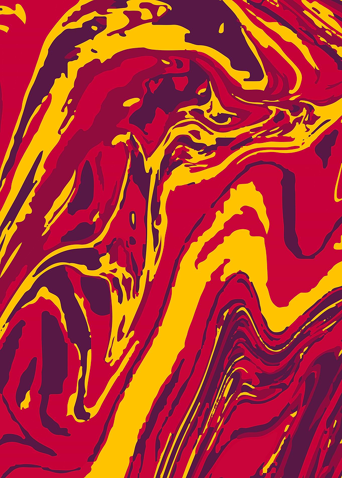 Abstract red combo